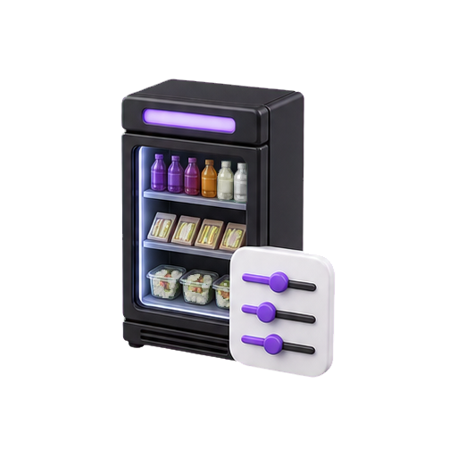3D-иконка настройки формата автономной точки